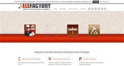 Desktop Screenshot of elefactory.com